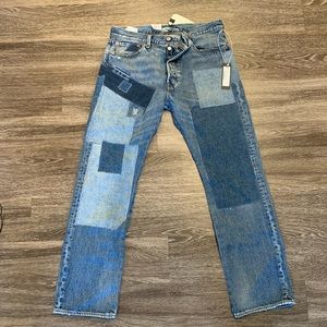 Phluid Project Levi Patchwork Jeans